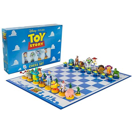 set toy story|toy story collector's chess set.